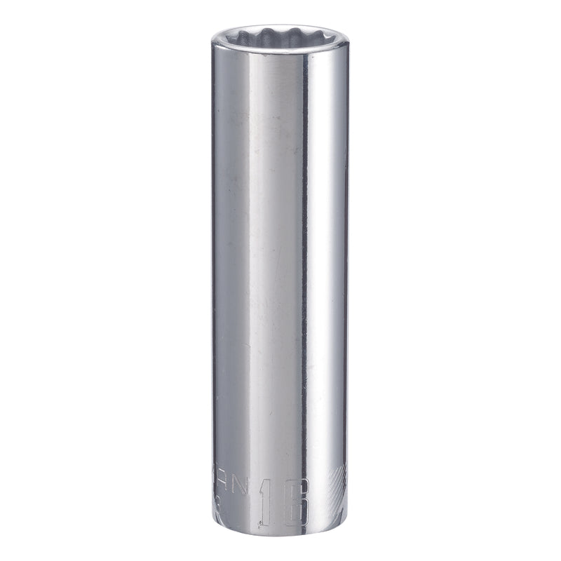 Craftsman 16 mm X 1/2 in. drive Metric 12 Point Deep Deep Socket 1 pc