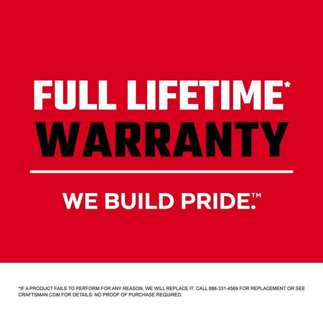 Craftsman 16 mm X 1/4 and 3/8 in. drive Metric 6 Point External Torx Socket Set 7 pc