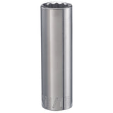 Craftsman 11/16 in. X 1/2 in. drive SAE 12 Point Deep Deep Socket 1 pc
