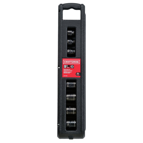 Craftsman 3/8 and 1/2 in. drive SAE Socket Set 9 pc