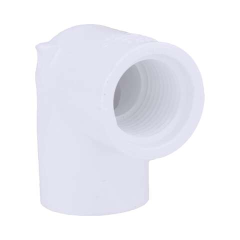 Charlotte Pipe Schedule 40 1/2 in. Slip X 1/2 in. D FPT PVC Elbow 1 pk, Pack of 25