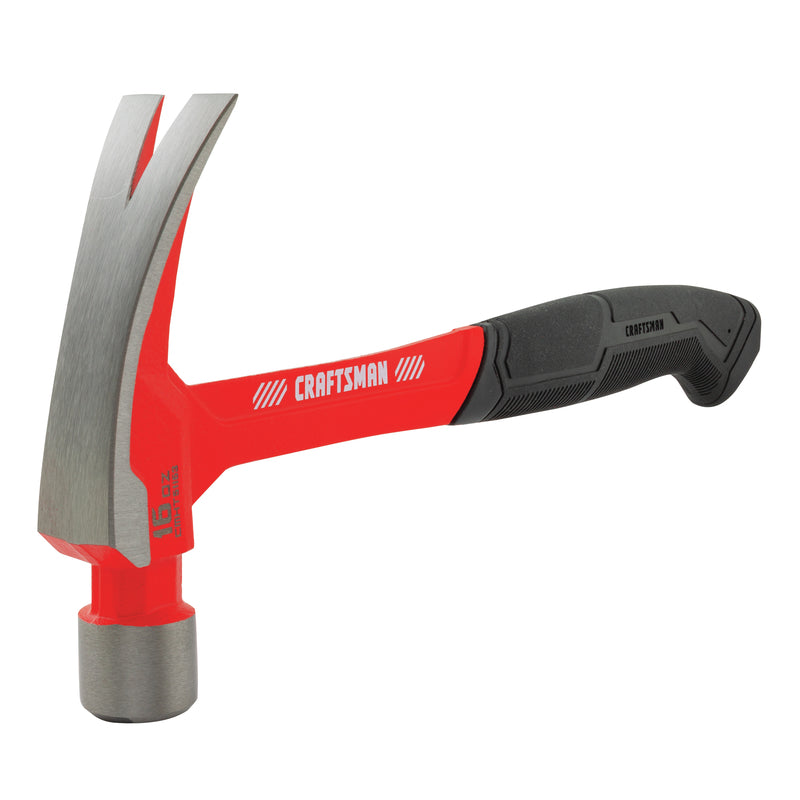 Craftsman 16 oz Smooth Face Rip Hammer 13.75 in. Steel Handle