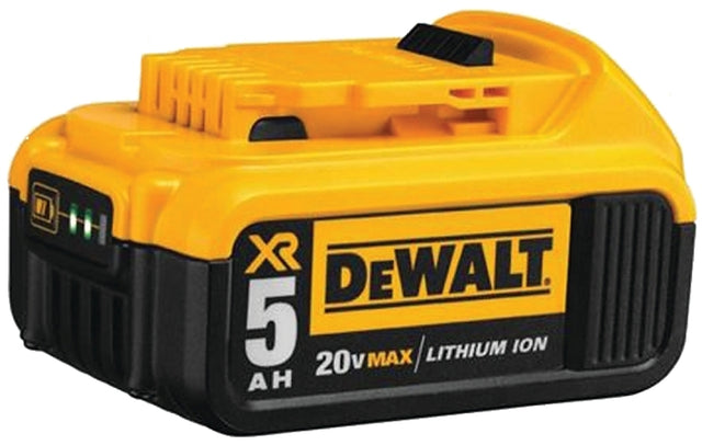 DEWALT 20V MAX Series DCB205 Battery Pack, 20 V Battery, 5 Ah, 90 min Charging
