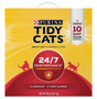 Tidy Cats 7023001669 Cat Litter, 35 lb Capacity, Gray/Tan, Granular, 35 lb Pail
