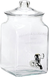 Anchor Hocking 93474 Beverage Dispenser, 1.5 gal Capacity, Glass Container, Clear