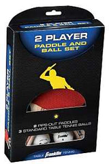 Franklin Sports 57301S11 Paddle and Ball Set, Rubber/Wood