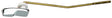 Plumb Pak PP836-31 Toilet Flush Lever, For: Mansfield Old Style #42 Toilet Tank