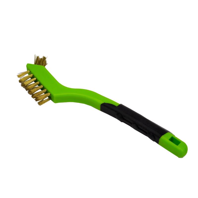 Forney 7-1/4 in. L X 1 in. W Scratch Brush Brass/Plastic 1 pc