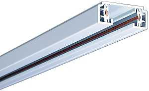 Eaton Cooper Wiring LZR102P Lazer Track Light System, 2 ft L, 1-3/8 in W, 120 V, 1-Circuit, Aluminum, White