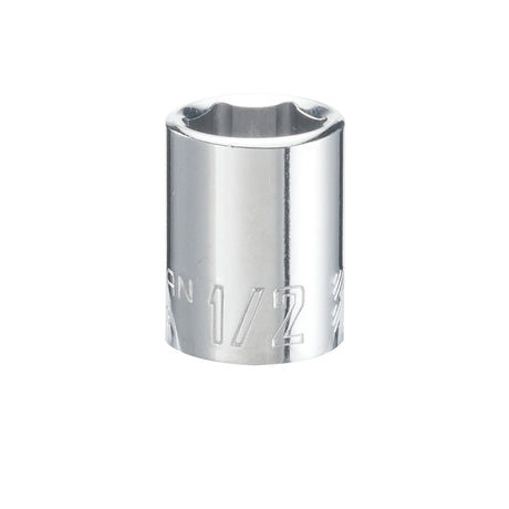 Craftsman 17 mm X 1/2 in. drive Metric 12 Point Standard Shallow Socket 1 pc