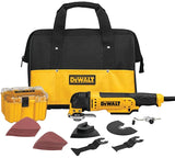 DEWALT DWE315K Oscillating Multi-Tool Kit, 3 A, 0 to 22,000 opm, 1.6 deg Oscillating