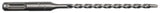 Irwin 322004 Hammer Drill Bit, 3/16 in Dia, 6 in OAL, Twist Flute, 1-Flute, 2 in Dia Shank, SDS Plus Shank