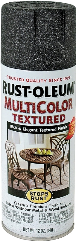 Rust-Oleum 223525 Spray Paint Texture, Solvent, Aged Iron, 12 oz Can