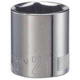 Craftsman 22 mm X 1/2 in. drive Metric 6 Point Deep Deep Impact Socket 1 pc