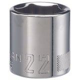Craftsman 21 mm X 1/2 in. drive Metric 6 Point Deep Deep Impact Socket 1 pc