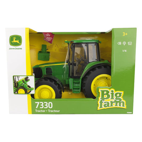 John Deere Toys 46096 Tractor Toy, 3 Years and up, Plastic/Rubber