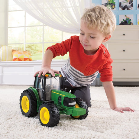 John Deere Toys 46096 Tractor Toy, 3 Years and up, Plastic/Rubber