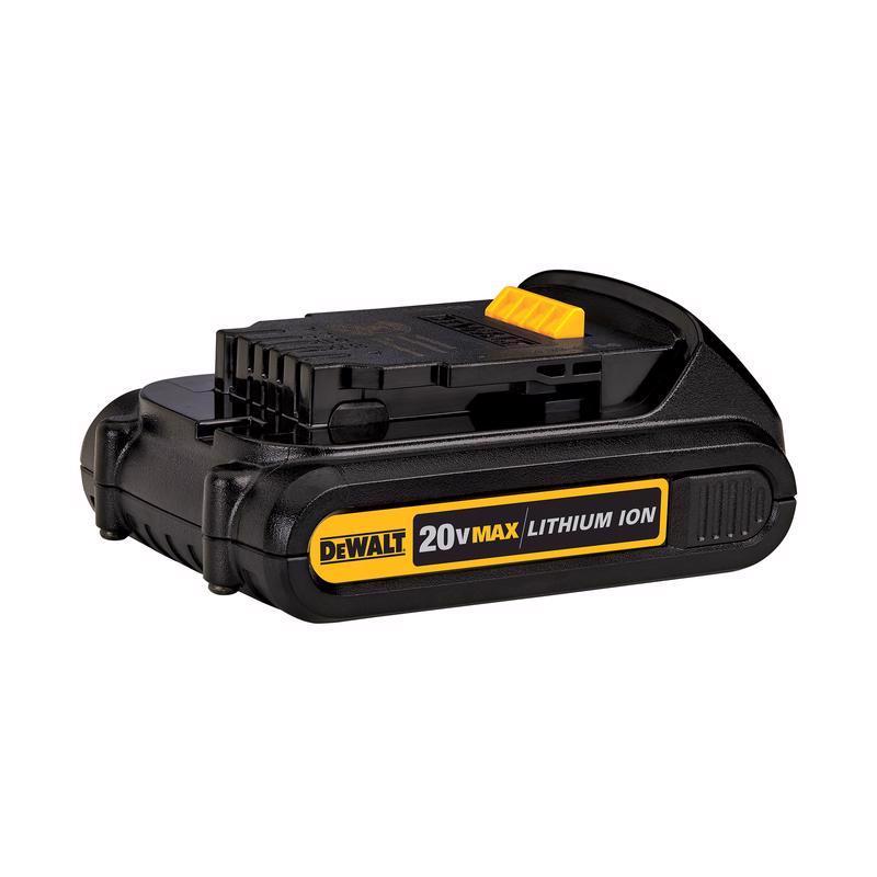DeWalt 20V MAX DCB201 1.5 Ah Lithium-Ion Compact Battery 1 pc