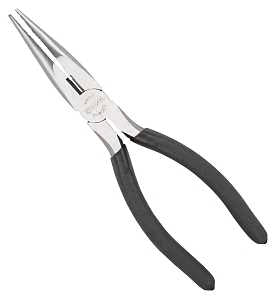 Vulcan JL-NP009 Plier, 8 in OAL, 1.6 mm Cutting Capacity, 5 cm Jaw Opening, Black Handle, 7/8 in W Jaw, 2-1/2 in L Jaw