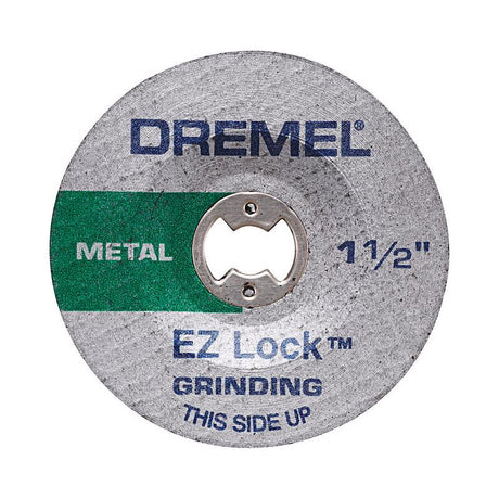 Dremel EZ Lock 1-1/2 in. D Metal Grinding Wheel, Pack of 2