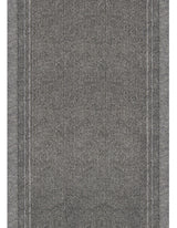 Multy Home MT1000275 Rug, 60 ft L, 26 in W, Runner, Polypropylene Rug, Gray