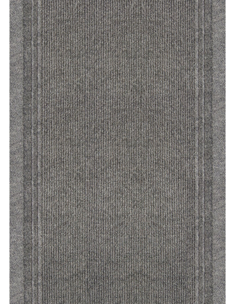 Multy Home MT1000275 Rug, 60 ft L, 26 in W, Runner, Polypropylene Rug, Gray