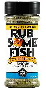 BBQ Spot Rub Some OW85215 Seafood Seasoning, Dry, 5.6 oz
