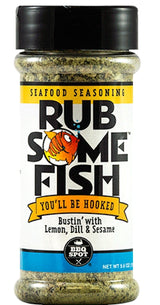 BBQ Spot Rub Some OW85215 Seafood Seasoning, Dry, 5.6 oz