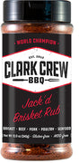 Clark Crew BBQ Clark Crew CL00317 BBQ Jack'd Brisket Rub, 12 oz