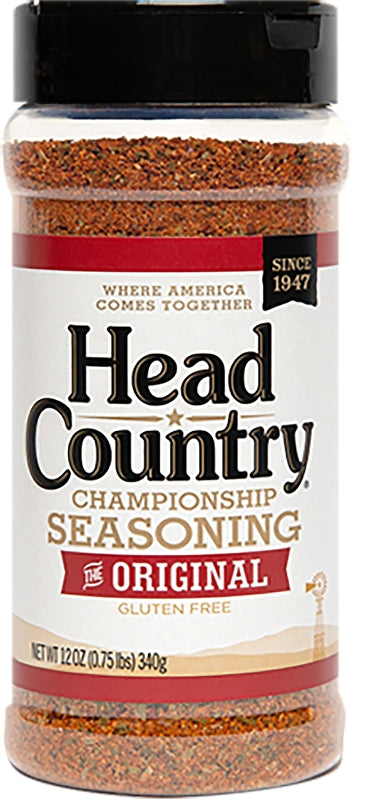 Head Country Championship Seasoning Series HC612 BBQ Seasoning, Original, 12 oz