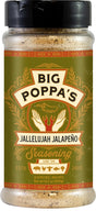 Big Poppa's OW86155-C BBQ Seasoning, Jallelujah Jalapeno, 14.2 oz Shaker