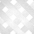 Deckorators 208466 Privacy Lattice, 8 ft L Nominal, 4 ft W Nominal, 1/8 in Thick Nominal, Diamond Style, White