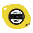 Stanley 100 ft. L X 0.38 in. W Closed Reel Long Tape Measure 1 pk