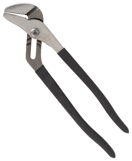 Vulcan JL-NP012 Groove Joint Plier, 12 in OAL, 1-5/8 in Jaw, Black Handle, Non-Slip Handle, 1-5/8 in W Jaw