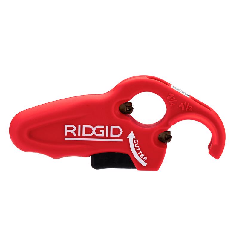 RIDGID 1-1/4 in. Tailpiece Extension Cutter Red