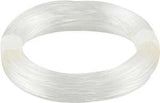 OOK 50101 Picture Hanging Wire, 15 ft L, Nylon, Clear, 10 lb, Pack of 12