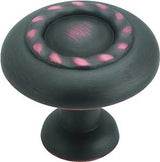 Amerock BP1585ORB Cabinet Knob, 1-1/16 in Projection, Traditional, 1-1/4 in, Zinc, Oil-Rubbed Bronze