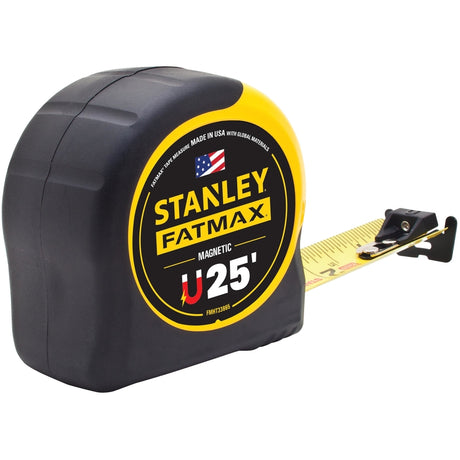 Stanley FatMax 25 ft. L X 1.25 in. W Compact Wide Blade Magnetic Tape Measure 1 pk