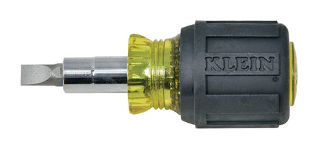 Klein Tools Stubby Multi-Bit Screwdriver/Nut Driver 3.25 in. 5 pc
