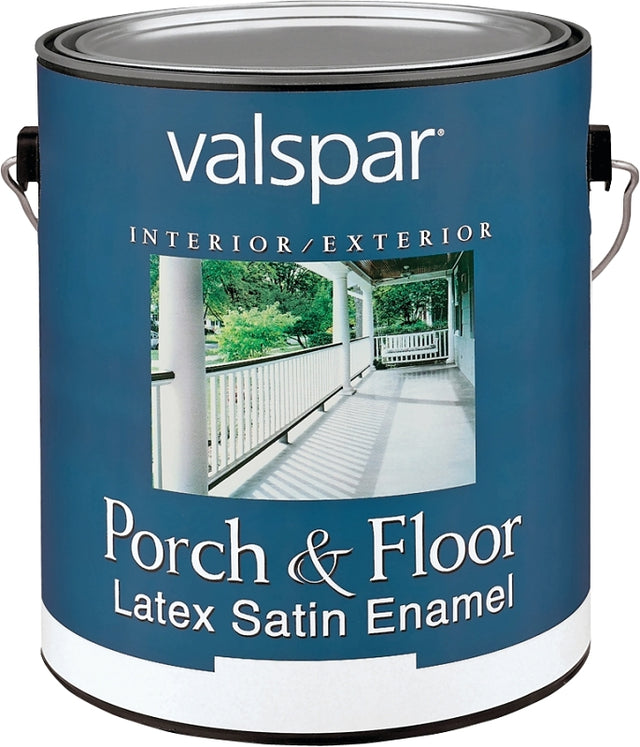 Medallion 1500 Series 027.0001534.007 Porch and Floor Paint, Satin Sheen, Dark Gray, 1 gal, 400 sq-ft/gal Coverage Area, Pack of 2