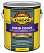 Cabot 140.0000807.007 Solid Stain, Natural Flat, Liquid, 1 gal Can, Pack of 4