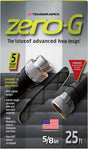 Zero-G 4001-25 Garden Hose, 5/8 in, 25 ft L, Coupling, Fiber, Gray