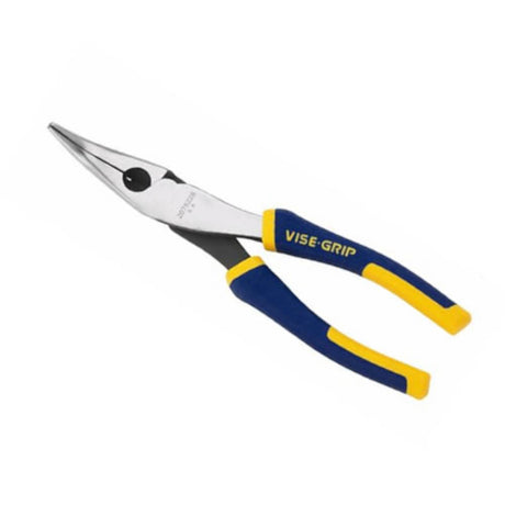Irwin Vise-Grip 8 in. Steel Long Bent Nose Pliers