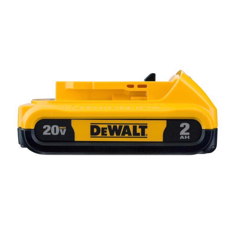 DeWalt 20V MAX XR DCB203 2 Ah Lithium-Ion Compact Battery 1 pc