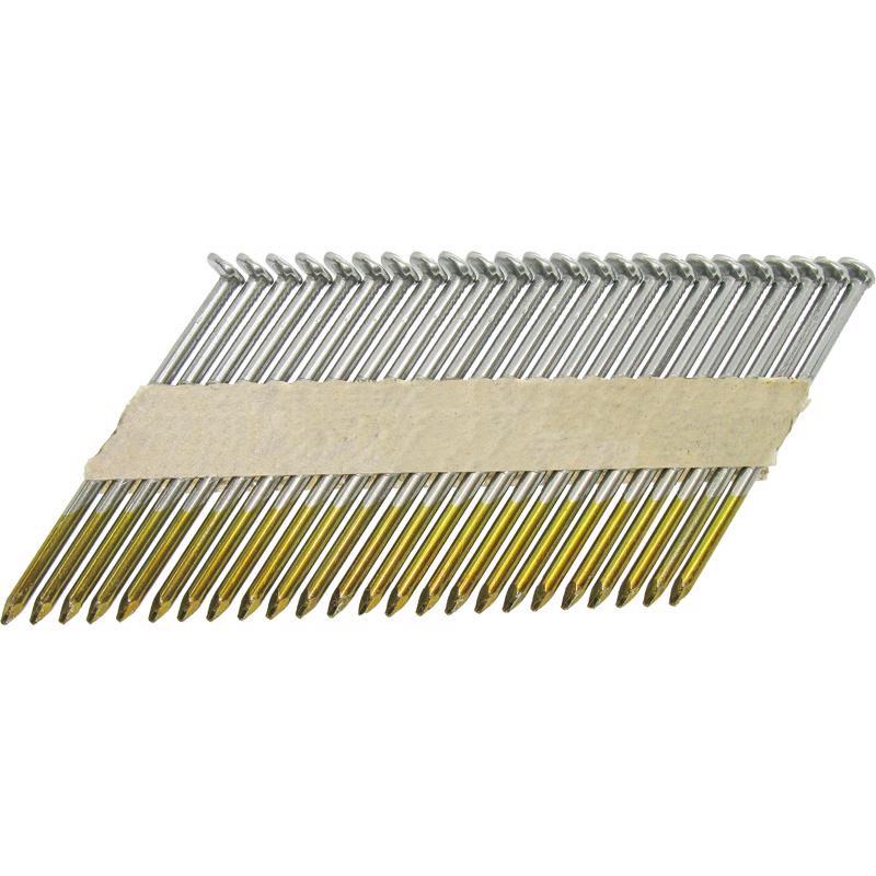 Grip-Rite 3 in. L X 12 Ga. Angled Strip Bright Framing Nails 30 deg 2000 pk