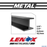 Lenox METALWOLF 9 in. Bi-Metal WAVE EDGE Reciprocating Saw Blade 14 TPI 2 pk