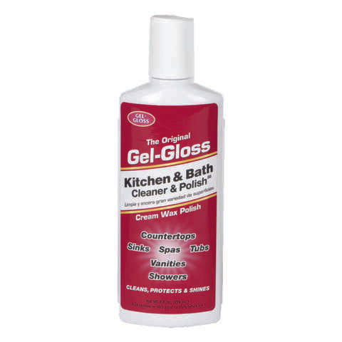 Gel-Gloss No Scent Kitchen & Bath Cleaner & Polish 8 oz Cream