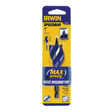 Irwin Speedbor 1 in. X 4 in. L Carbon Steel Wood Boring Bit Quick-Change Hex Shank 1 pc