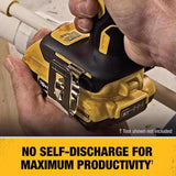 DeWalt 20V MAX DCB203-2 2 Ah Lithium-Ion Compact Battery 2 pc