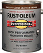 Professional 242250 Enamel Paint, Oil Base, Gloss Sheen, Leather Brown, 1 gal, Can, 255 to 435 sq-ft/gal Coverage Area, Pack of 2
